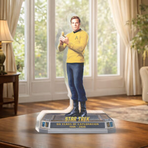 Star Trek 60th Anniversary Custom Shape Acrylic Plaque - HOATT16534