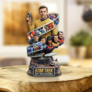 Star Trek 60th Anniversary Custom Shape Acrylic Plaque - TMTHU4178