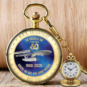 Star Trek 60th Anniversary Pocket Watch - MAITM15258