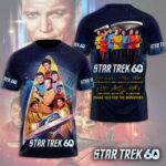 Star Trek 60th Anniversary 3D Apparel – TMTHU4259