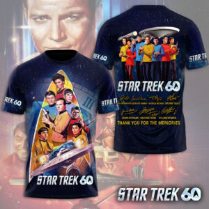 Star Trek 60th Anniversary 3D Apparel - TMTHU4259