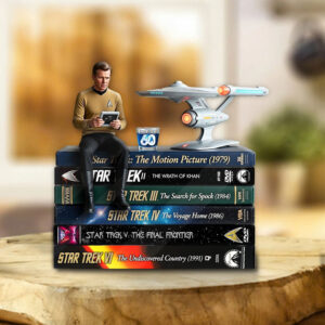 Star Trek 60th Anniversary Custom Shape Acrylic Plaque - TMTHU4207