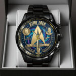 Star Trek 60th Anniversary Black Stainless Steel Watch – TANTN21418