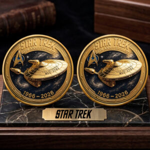 Star Trek 60th Anniversary Commemorative Coin - GNE5405