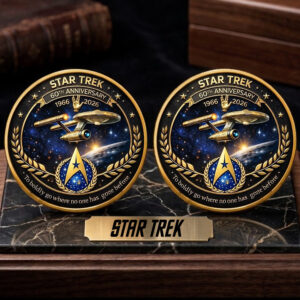 Star Trek 60th Anniversary Commemorative Coin - GNE5406