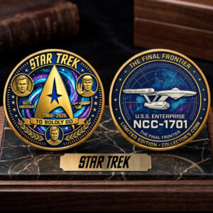 Star Trek 60th Anniversary Commemorative Coin - GNE5408