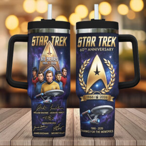 Star Trek 60th Anniversary 40oz Stanley Tumbler - TMTHU4226