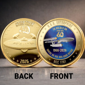 Star Trek 60th Anniversary Commemorative Coin - MAITM15174