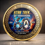 Star Trek 60th Anniversary Commemorative Coin – MAITM15170