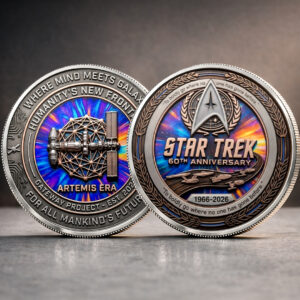 Star Trek 60th Anniversary Commemorative Coin - MAITM15171
