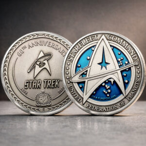 Star Trek 60th Anniversary Commemorative Coin - MAITM15173