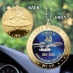 Star Trek 60th Anniversary Custom shape 2-sided Acrylic Car Ornament – MAITM15249