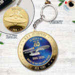 Star Trek 60th Anniversary Custom Shape 2-sided Keychain – MAITM15250