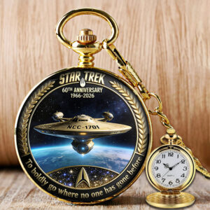 Star Trek 60th Anniversary Pocket Watch - MAITM15224
