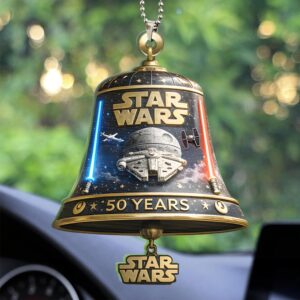 Star Wars 50th Anniversary Custom shape 2-sided Acrylic Car Ornament - HOATT16435