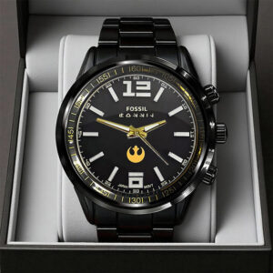 Star Wars Black Stainless Steel Watch - GNE5704