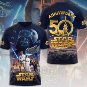 Star Wars 50th Anniversary 3D Apparel - TMTHU4165