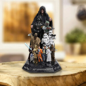 Star Wars 50th Anniversary Custom Shape Acrylic Plaque - TMTHU4475