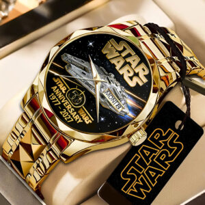 Star Wars 50th Anniversary Alloy Luxury Quartz Watch - TANTN21718