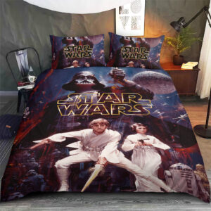 Star Wars 50th Anniversary 3-Piece Duvet Bedding Set - GNE5559