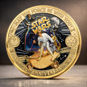 Star Wars 50th Anniversary Commemorative Coin - TMTHU4733