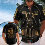 Star Wars 50th Anniversary Short Sleeve Button-Down Shirt – TMTHU4175
