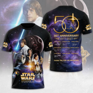 Star Wars 50th Anniversary 3D Apparel - TMTHU4309