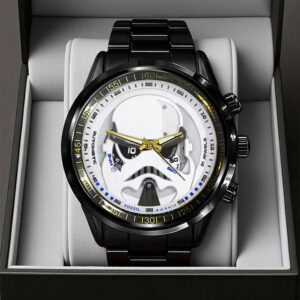 Star Wars Black Stainless Steel Watch - GNE5706