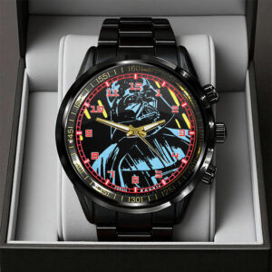 Star Wars x Darth Vader Black Stainless Steel Watch - GNE5716