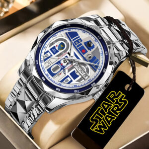 Star Wars x R2-D2 Alloy Luxury Quartz Watch - GNE5701
