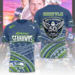 Seattle Seahawks 50th Anniversary 2026 3D Apparel – TMTHU3940