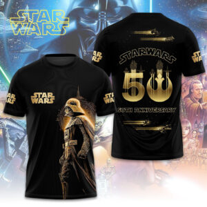 Star Wars 50th Anniversary 3D Apparel - TMTHU4147