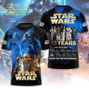 Star Wars 50th Anniversary 3D Apparel - TMTHU4258