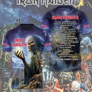 Iron Maiden 3D Apparel - TMTHU4296