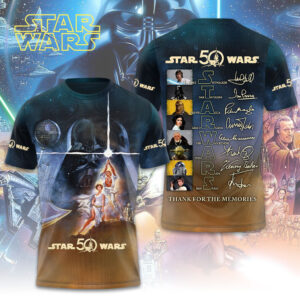Star Wars 50th Anniversary 3D Apparel - TMTHU4320