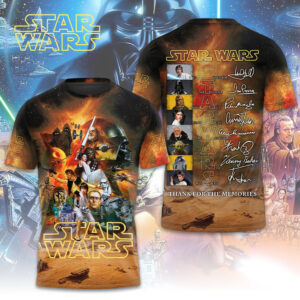Star Wars 50th Anniversary 3D Apparel - TMTHU4345