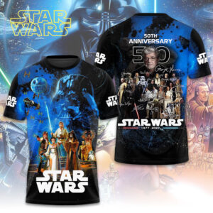 Star Wars 50th Anniversary 3D Apparel - TMTHU4349