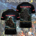 Iron Maiden 2026 World Tour 3D Apparel – TMTHU4384