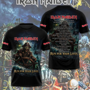 Iron Maiden 2026 World Tour 3D Apparel - TMTHU4384