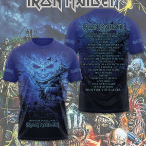 Iron Maiden 2026 World Tour 3D Apparel - TMTHU4385