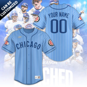 Personalized Chicago Cubs 150th Anniversary Baseball Jersey - TANTN21331