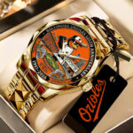 Baltimore Orioles 125th Anniversary 2026 Alloy Luxury Quartz Watch – TANTN21337