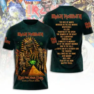 Iron Maiden Tour 2026 3D Apparel - TANTN21341