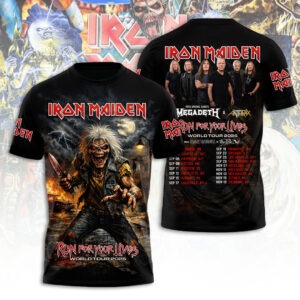 Iron Maiden Tour 2026 3D Apparel - TANTN21342