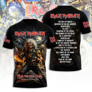 Iron Maiden Tour 2026 3D Apparel - TANTN21343