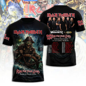 Iron Maiden Tour 2026 3D Apparel - TANTN21344