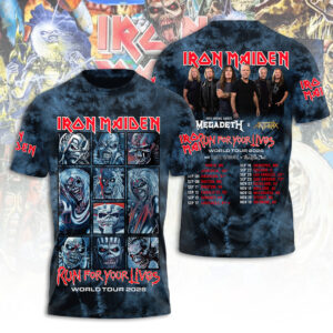 Iron Maiden Tour 2026 3D Apparel - TANTN21346