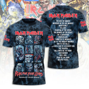 Iron Maiden Tour 2026 3D Apparel - TANTN21347