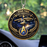 Star Trek 60th Anniversary 2026 Custom shape 2-sided Acrylic Car Ornament – TANTN21361