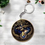 Star Trek 60th Anniversary 2026 Custom Shape 2-sided Keychain – TANTN21362